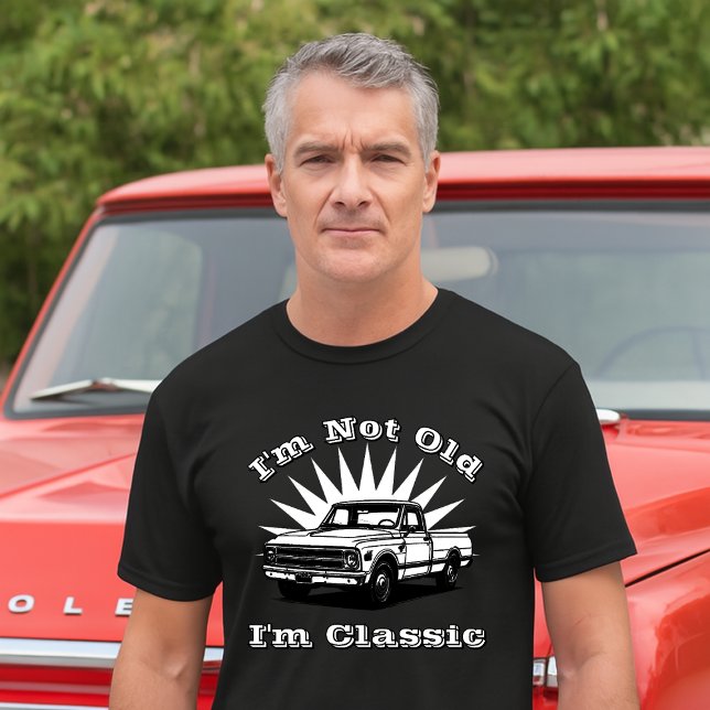 Camiseta Vintage 1967 Classic Pickup Birthday Modelo (Criador carregado)