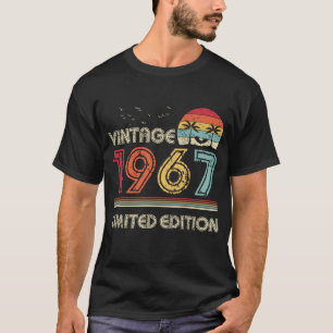 Camiseta Vintage 1967 Limited Edition 57th Birthday