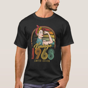Camiseta Vintage 1968 1968 54th Birthday 54 Year Old 1
