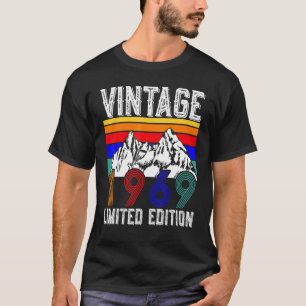 Camiseta Vintage 1969 53 Anos Meninas 53 Anos