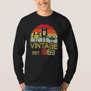 Camiseta Vintage 1969 53rd Birthday
