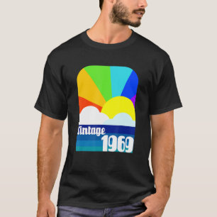 Camiseta Vintage 1969 53rd Birthday 53 Year Old Birthday