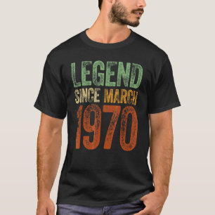 Camiseta Vintage, 1970, Aniversário, Nascer desde 1977