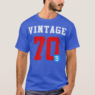 camiseta vintage 1970 back impressão on