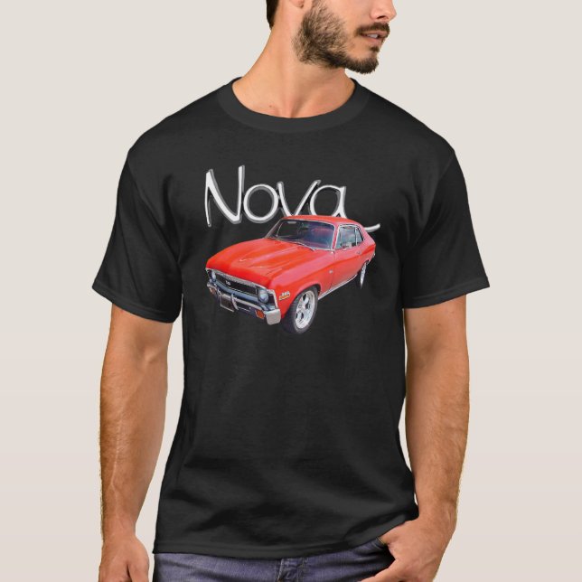 Camiseta Vintage 1972 Chevys Nova (Frente)