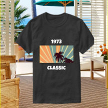 Vintage 1973 50º ano - Personalizar