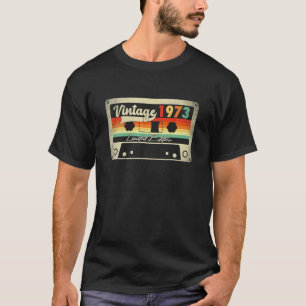Camiseta Vintage 1973 Limited Edition 50th Birthday