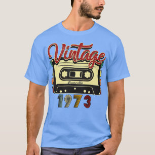 Camiseta Vintage 1973 - Maiores acertos em fita cassete
