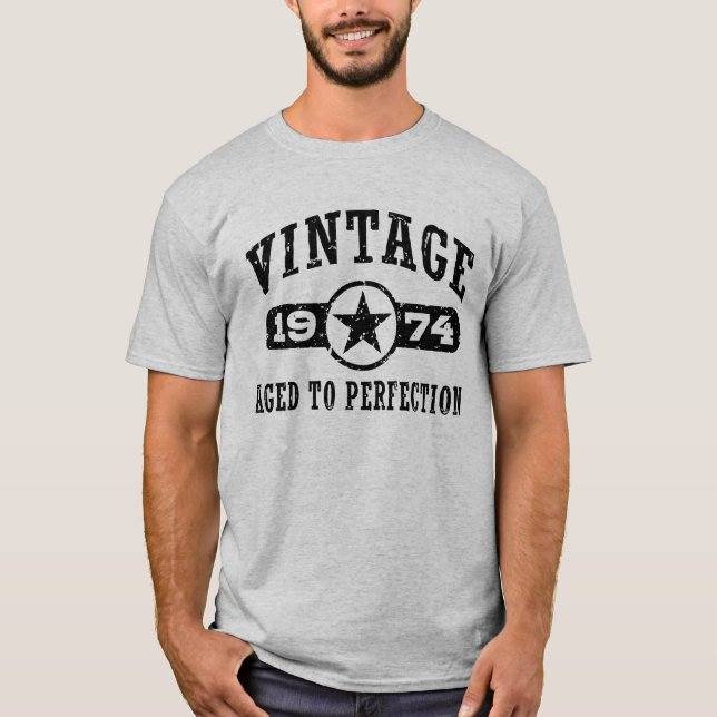 Camiseta Vintage 1974 (Frente)