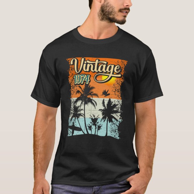 Camiseta Vintage 1974 (Frente)