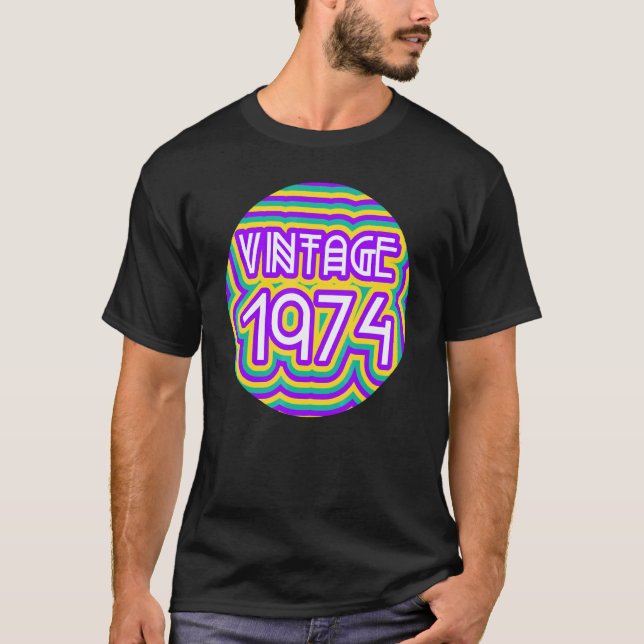 Camiseta Vintage 1974 (Frente)