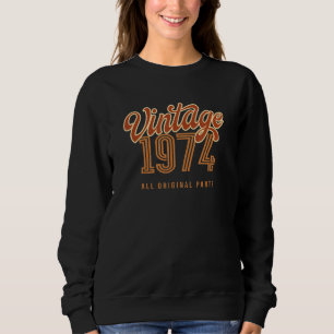 Camiseta Vintage 1974 Todas As Peças Originais Para Men & W
