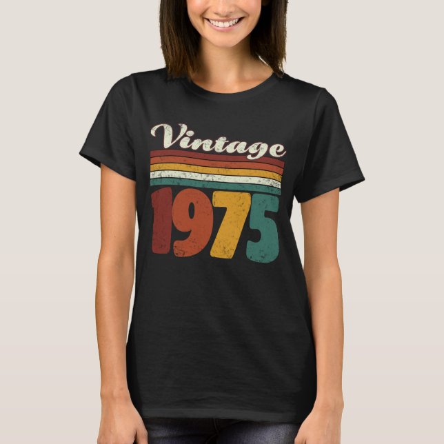 Camiseta Vintage 1975 (Frente)