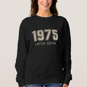Camiseta Vintage 1975 Limited Edition 50 Anos
