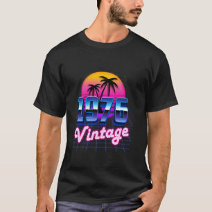 Camiseta Vintage 1976 Aniversário 49 Anos anos 80 Retro Pal
