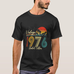 Camiseta Vintage 1976 Limited Edition