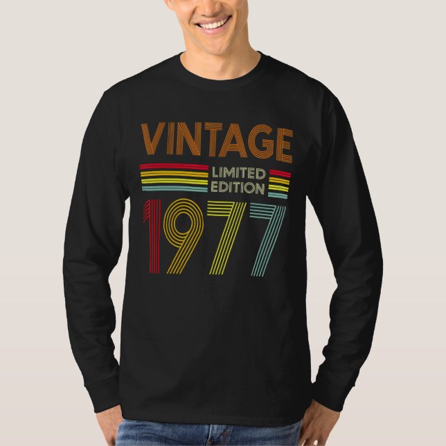 Camiseta Vintage 1977 (Frente)