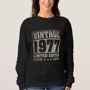 Camiseta Vintage 1977 Limited Edition 48º aniversário - 48