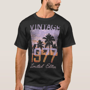 Camiseta Vintage 1977 Limited Edition, 48 anos, presentes 4
