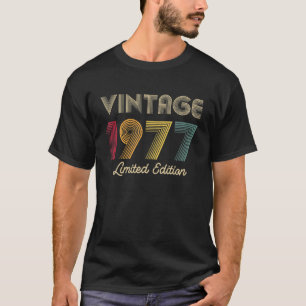 Camiseta Vintage 1977 Limited Edition (Edição Limitada), 45