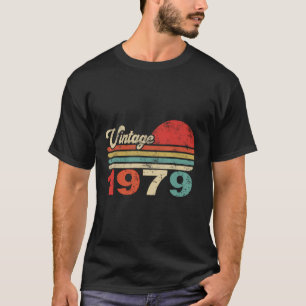 Camiseta Vintage 1979, Aniversário Do 44 De Nascimento, Fei