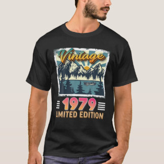 Camiseta Vintage 1979 Limited Edition 43Rd Aniversário 43 A