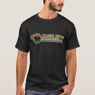Camiseta Vintage 1980s Style COLUMBUS JUNCTION, IA