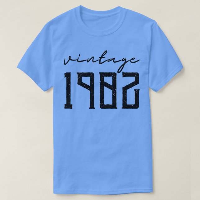 Camiseta Vintage 1982 9 (Frente do Design)