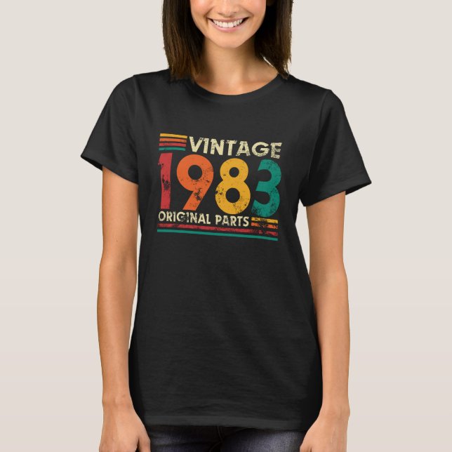 Camiseta Vintage 1983 (Frente)