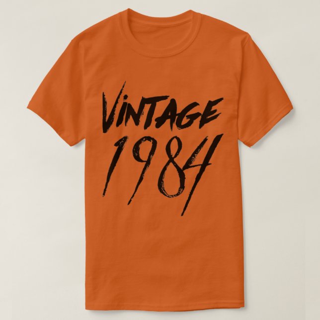 Camiseta Vintage 1984 (Frente do Design)