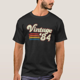 Camiseta Vintage 1984 Birthday Funny Retro 40th Bday 40
