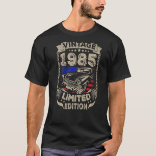 Camiseta Vintage 1985, 37º aniversário de 37 anos, para a m
