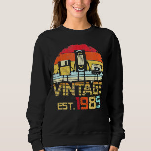 Camiseta Vintage 1985 37th Birthday