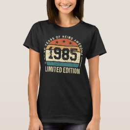 Camiseta Vintage 1985 Retro 40th Birthday Idea