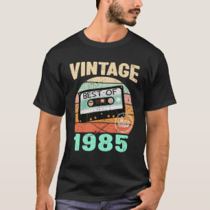 Camiseta Vintage 1985 Vintage Cassette Tape Best of