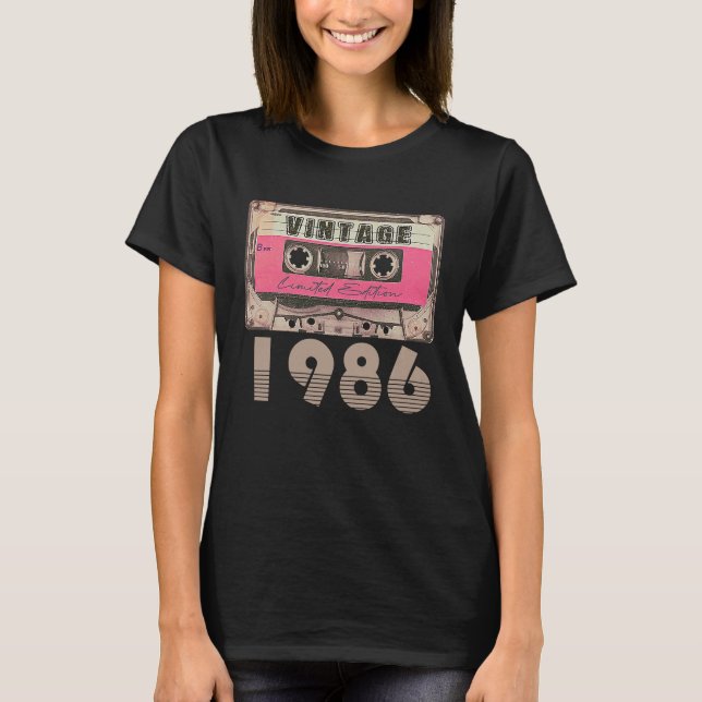 Camiseta Vintage 1986 (Frente)