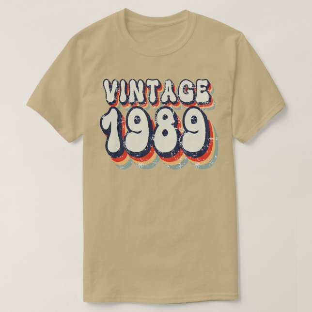 Camiseta Vintage 1989 (Frente do Design)