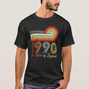 Camiseta Vintage 1990 Ano Da Legenda 31 Anos 31