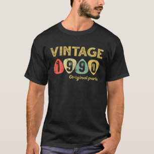 Camiseta Vintage 1990, Legal 32 Anos, 32º Aniversário, Pr