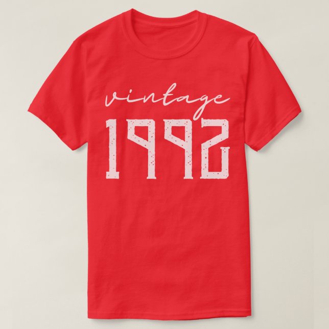 Camiseta Vintage 1992 (Frente do Design)