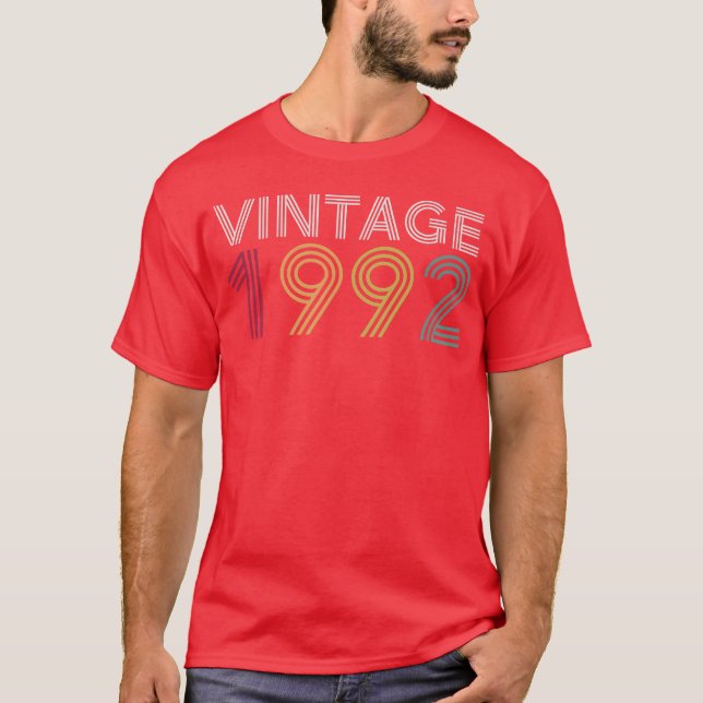 Camiseta Vintage 1992 vintage (Frente)