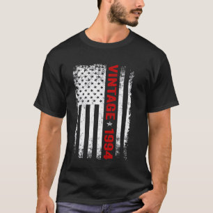 Camiseta Vintage 1994, aniversário de 30 anos de Bandeira A