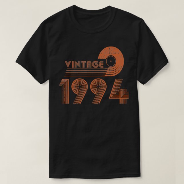 Camiseta Vintage 1994 Birthday Gift Retro Style (Frente do Design)