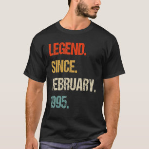 Camiseta vintage 1995 28 anos 28 anos 2 anos