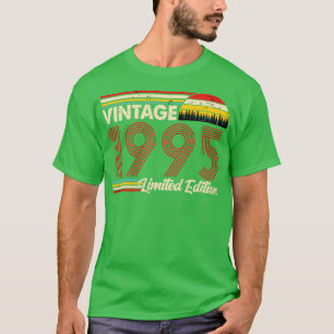 Camiseta Vintage 1995 Birthday Shirt Limited Edition 1995 B