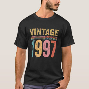 Camiseta Vintage 1997, Aniversário de 25 anos
