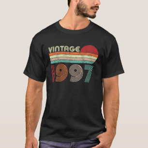 Camiseta Vintage 1997 Limited Edition 25 anos com presentes