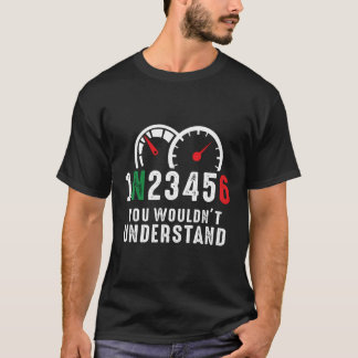 Camiseta Vintage 1N23456 Que Você Não Entenderia