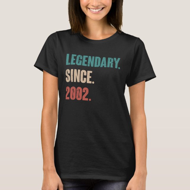 Camiseta Vintage 2002 Aniversário 21ruas (Frente)