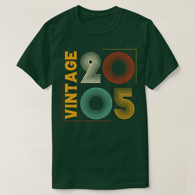 Camiseta Vintage 2005 Limited Edition (Frente do Design)